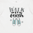 thumbnail image 4 of Inktastic Walk by Faith Quote Boys or Girls Baby T-Shirt, 4 of 5