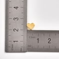 thumbnail image 3 of Minnieouse 10X con cuentas de corazón espaciador DIY Prop cobre mano de obra fina superficie lisa multicolor sin rebabas dulce regalo Ropa, zapatos y accesorios Miscelánea Oro, 3 of 6