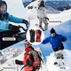 thumbnail image 5 of Guantes de esquí Guantes de nieve de invierno Guantes impermeables para clima frío, 5 of 5