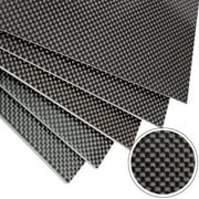 ARRIS 4MM Carbon Fiber Sheet 200x300MM Glossy Plain Weave