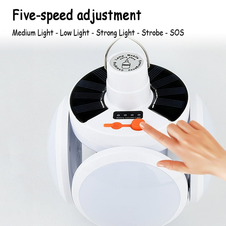 5 Led Portable Outdoor Lighting Powerful Lantern Camping Tent