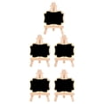 thumbnail image 4 of Abbracc 5 Pcs Tableau Noir avec Chevalet Support Étiquette de Message de Mariage Mini Vague, 4 of 9