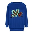 thumbnail image 3 of WXLWZYWL Trendy Sweatshirts For Women 2023 Women Casual Valentine'S Day Printing Long Sleeve Tops Hoodless Sweatshirts, 3 of 3