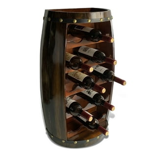 Drum discount wine rack