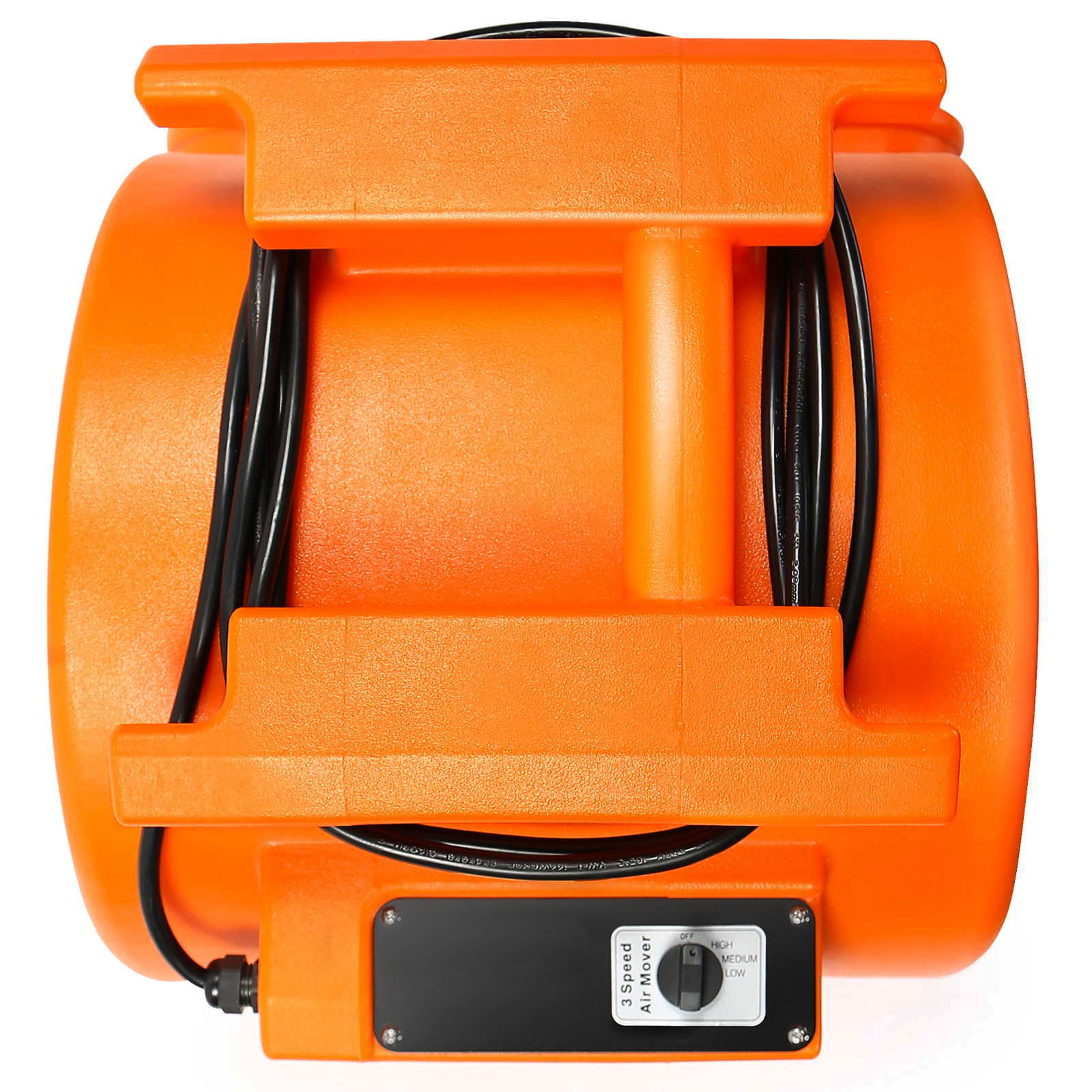Air Mover 3 Speed 1 HP Blower Fan Stackable Orange Industrial 