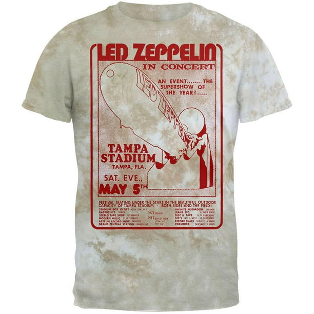 Led Zeppelin Led Zeppelin In Concert Tie Dye TShirt