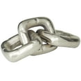 thumbnail image 5 of 11" x 3" Silver Aluminum Chain Sculpture, by DecMode, 5 of 7