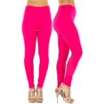 thumbnail image 3 of ToBeInStyle Women's Footless Elastic Stretch Leggings, 3 of 7