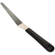 Fat Daddio's SPAT-TPROS Stainless Steel Offset Spatula, 5 Inch, Black, Silver