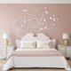 thumbnail image 5 of Bbto 48 Piezas Mariposa Decoración De Pared Espejo Diy Pegatinas De Mariposa 3D Calcomanías Removibles Para El Hogar Dormitorio Escuela Baño Sala De Estar Decoración (Blanco), 5 of 5