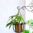 thumbnail image 4 of 2Pc Fleur Panier Suspendu Crochets Cintres Jardin Décoration Intérieure Intérieure, 4 of 6