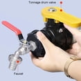 thumbnail image 5 of Adaptador de Depósito IBC 3/4" Grifo de Depósito IBC de Lluvia Grifo Garrafa para Grifo Deposito 1000 litros Adaptador IBC Grifo de Jardín, 5 of 5