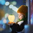 thumbnail image 5 of Luz de noche de fresa, linda lámpara de fresa de silicona, luz de noche LED linda para niños, (blanco) brillar Electrónica, 5 of 5