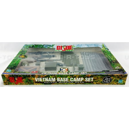 G.I. Joe Classic Collection Vietnam Base Camp Set Deluxe Mission Gear 1999 NEW