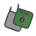 thumbnail image 2 of Carolines Treasures 8487PTHD Football Pair of Pot Holders, 7.5HX7.5W, multicolor, 2 of 2