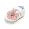 thumbnail image 6 of Infant Baby Girls Flower Shoes Soft Non-Slip Sole Princess Flat Shoes, 6 of 6