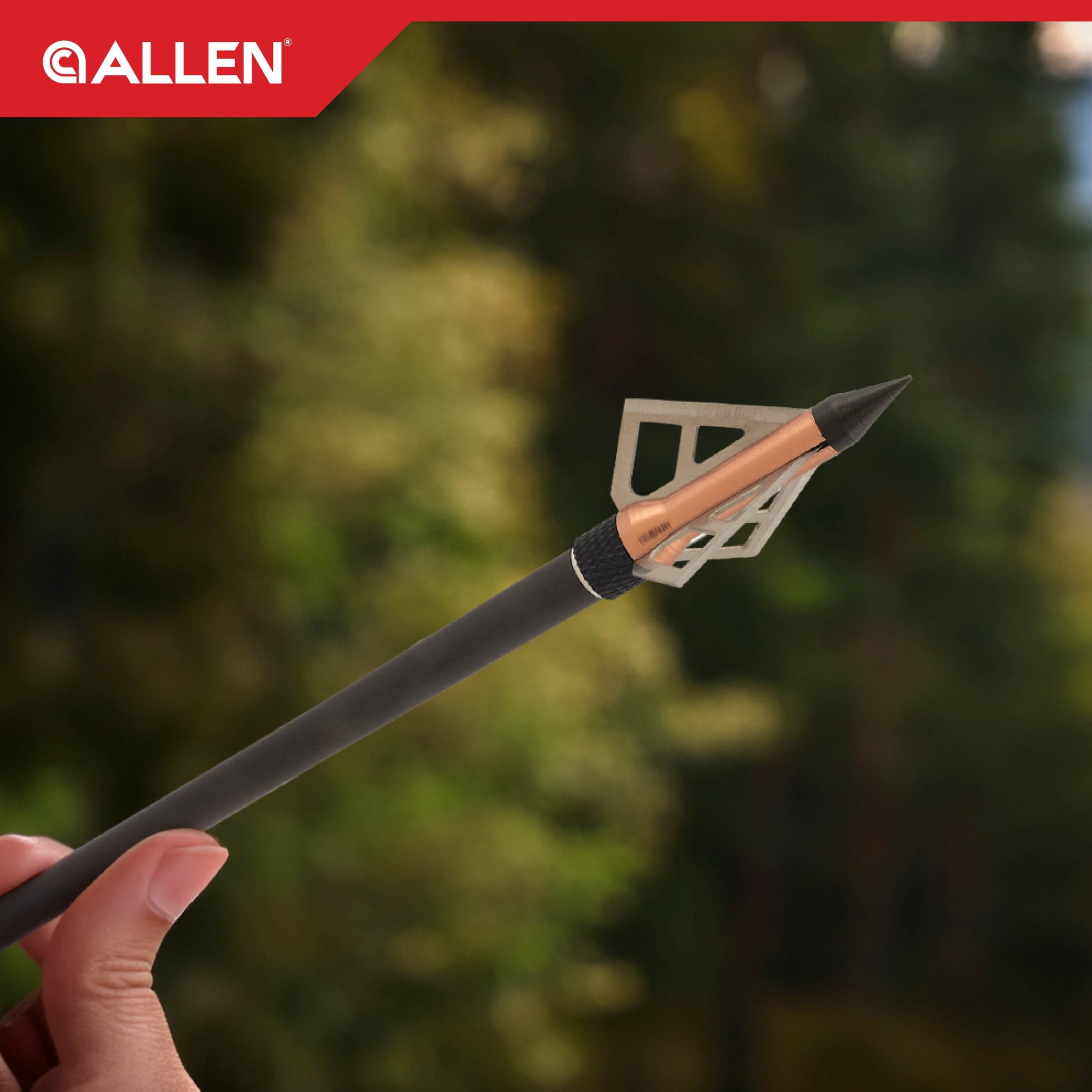 (2 pack) Allen Company Lightning XST Archery Broadheads, Aluminum and Steel, 3-Pack, 100-Grains