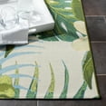 thumbnail image 5 of SAFAVIEH Barbados Floral Outdoor Runner Rug, Green/Pink, 2'8" x 10'5", 5 of 8