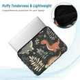 thumbnail image 2 of FORMRS 15"-15.6" Laptop Sleeve Protective Case Soft Carrying Quilted Computer Bag Cover, Gray Dinosaur, 2 of 7