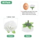 thumbnail image 3 of Uxcell 50 Paquete Cabezas de Rosas Artificiales 1.2'' Pequeñas Cabezas de Rosa de Seda Falsa para Decoraciones de Ramo de Boda Fiesta Blanco Puro, 3 of 7