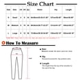 thumbnail image 3 of Women's Low Waist Cargo Pants Casual Solid Color Harajuku Vintage Low Rise Baggy Jogger Loose Cinch Pants Trousers, 3 of 7