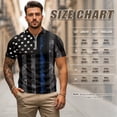 thumbnail image 6 of HUIACONG American Flag Golf Shirt Funny 4th Of July Shirts for Couples Sleeveless Golf Tops for Women Active Tops Mens Shirs Short Sleeve Lightweight Moisture Wicking Breathable Outdoor Wear Man S, 6 of 6