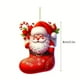 thumbnail image 3 of Adorno para árbol de Navidad | Decoración acrílica para colgar 8 cm | Colgante festivo para fiestas, casa, coche y decoración de fiesta | Duradero, resistente al desvanecimiento, fácil de colgar, 3 of 5