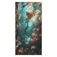 thumbnail image 6 of Mermaid Glitter Fish Scale Girls Beach Towel – with A Unique Design, Extra Large,XL (32”x 63”) for Kids & Adults, 6 of 7