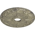 thumbnail image 3 of Ekena Millwork 18"OD x 3 1/2"ID x 1 1/4"P Kent Ceiling Medallion (Fits Canopies up to 5"), Hand-Painted Castle Stone Crackle, 3 of 5