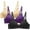 Purple, variant on Tbopshirt Wirefree Bras for Women,Adjustable Shoulder Straps Women Bras 3pcs Women's Bra Soild Wire Free Underwear Bra Everyday Small Cup Underwear