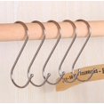 thumbnail image 2 of 10 Ganchos En S Metálicos Con Sistema Anticaída. Gancho anticaída en forma de S con hebilla de seguridad para evitar caídas. Tarea pesada, 2 of 5
