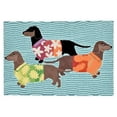thumbnail image 1 of TransOceanImports FTP34158344 Frontporch Tropical Hounds Multi Rugs 30 x 48 in., 1 of 5