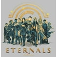 thumbnail image 2 of Women's Marvel Eternals Group Shot  Graphic Tee Athletic Heather Large, 2 of 4
