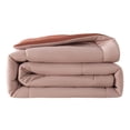 thumbnail image 3 of Mainstays Bed-in-Bag All in One Reversible Comforter and Sheet Set, 7-Piece, Queen, Pink Blush, 3 of 8