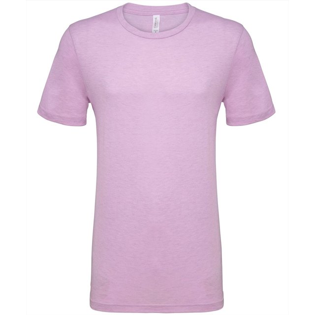 Bella + Canvas Adults Heather Cvc Short Sleeve T-Shirt