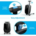 thumbnail image 5 of TABU Scooter Luggage for Kids & Adults, Carry on Luggage with Wheels for Kids Ages 6-15,Black, 5 of 7