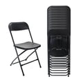 thumbnail image 1 of Silla Plegable 10pz Plastico Reforzada Eventos Fiestas Picool 10 pz, 1 of 6