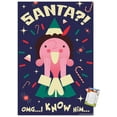 thumbnail image 1 of Elf - I Know Him Wall Poster, 14.725" x 22.375" Framed, 1 of 4