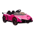 thumbnail image 1 of Montable Electrico Lee Monde Lamborghini Veneno Rosa, 1 of 5