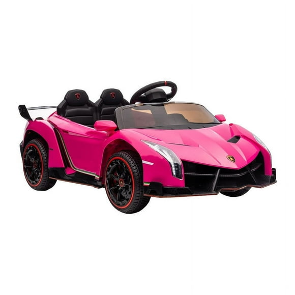 Montable Electrico Lee Monde Lamborghini Veneno Rosa