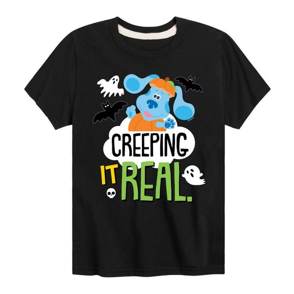 Blue's Clues - Creeping It Real - Toddler And Youth Short Sleeve Graphic T-Shirt