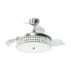thumbnail image 1 of Ventilador De Techo Retráctil 42", Luz LED, Cromo, 3 Aspas, 6 Velocidades, 1 of 5