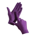 thumbnail image 3 of Clearance! Yajing Mittens for Women Unisex Ice Sensation Sunscreen Gloves Ice Silk Outdoor Fishing Riding Gloves One Size Purple, 3 of 6