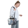 thumbnail image 6 of Lsque Silver Dragon Mountain Peaks Pattern Laptop Bag – Portable & Slim Single-Shoulder Computer Case with Adjustable Strap, Protective, Lightweight for 13”/14”/15.6” Laptops, 6 of 8