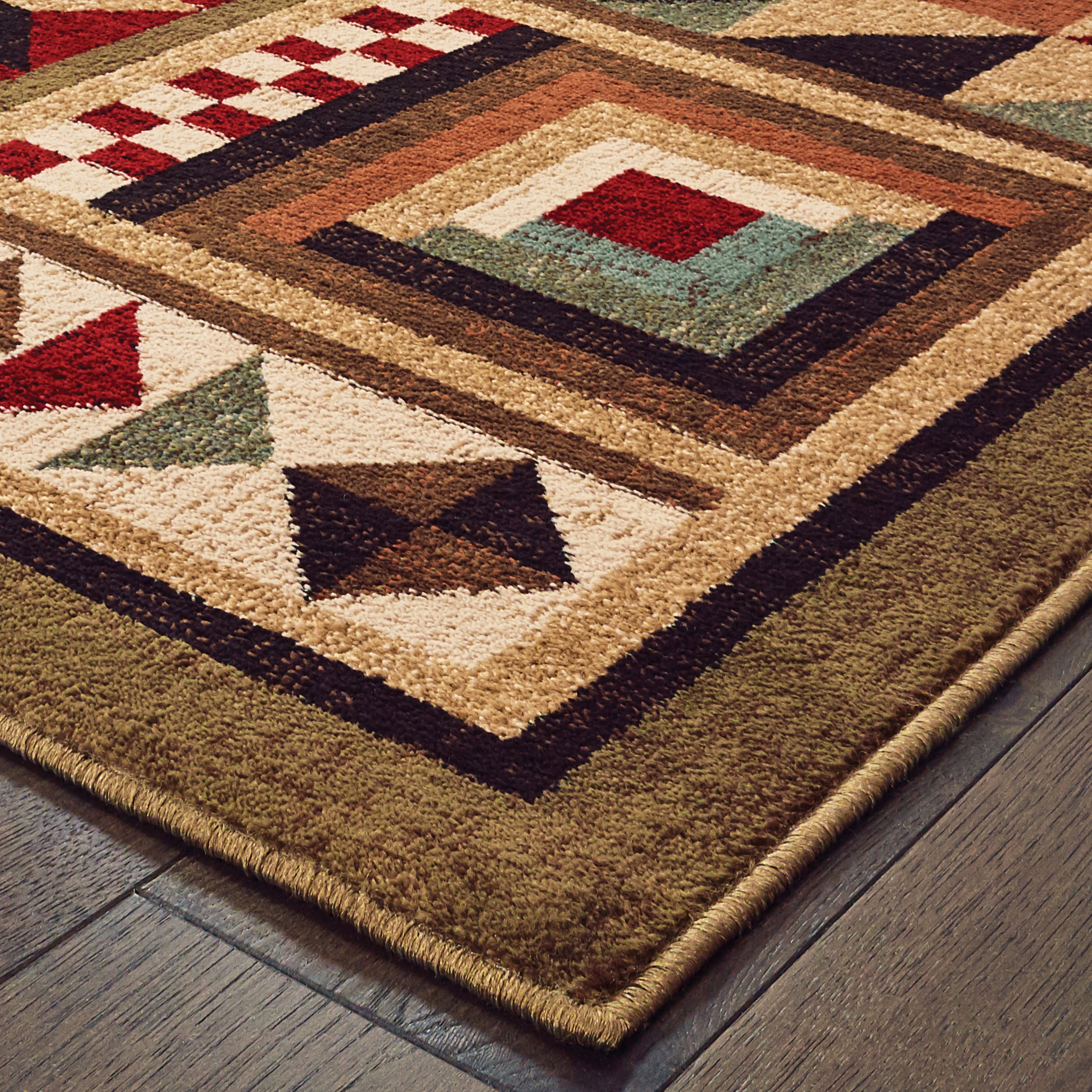 Avalon Home Wynter Primative Homestead Area Rug or Runner, Multiple Sizes
