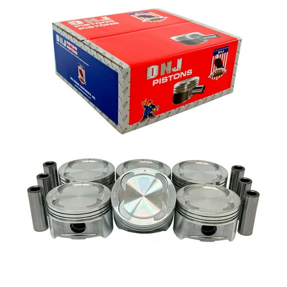 DNJ P353 Standard Complete Piston Set Fits Cars & Trucks 98-04 Honda Amigo Passport 3.2L DOHC