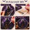 thumbnail image 5 of Halloween Pearl Art Kits for Adults Pearl Diamond Art Diy Kits Halloween Decorations DIY Pearl Painting Kit for Adults & Beginners(castle), 5 of 8