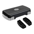 thumbnail image 1 of S SERENABLE Stepper Aérobique Réglable Stepper d'Entraînement pour Gym Musculation Entraînement Physique Gris Noir, 1 of 9