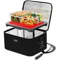 thumbnail image 1 of Aotto Portable Food Warmer for Car, 12V Heated Lunch Boxes for Adults, Personal Mini Oven Microwave Travel Food Lunch Warmer for Meal & Raw Food Road Trip/Picnic/Camping/Picnic (Black), 1 of 5