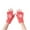 Watermelon Red, variant on Wancir Soft Fuzzy Lined Flip Up Down Top Fingerless Mitten Gloves Cute Aesthetics Winter Warm Gloves Accessories